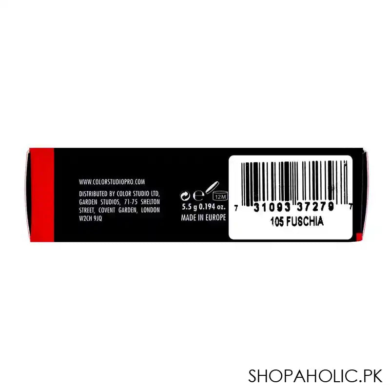 Color Studio Matte Revolution Lipstick, 105 Fuschia - Image 3