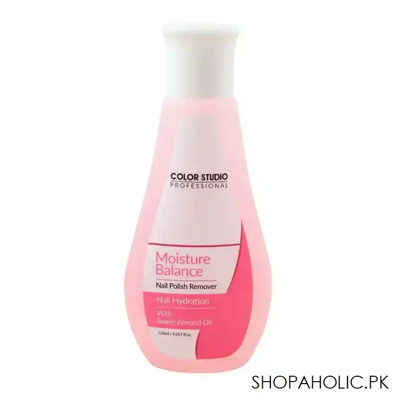 color studio moisture balance nail polish remover main image