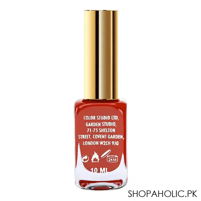 Color Studio Peel Off Water Based Nail Polish, 10ml, No. 1 - Image 2