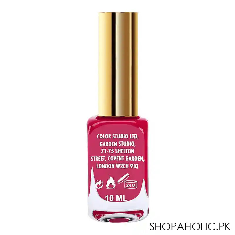 Color Studio Peel Off Water Based Nail Polish, 10ml, No. 12 - Image 3