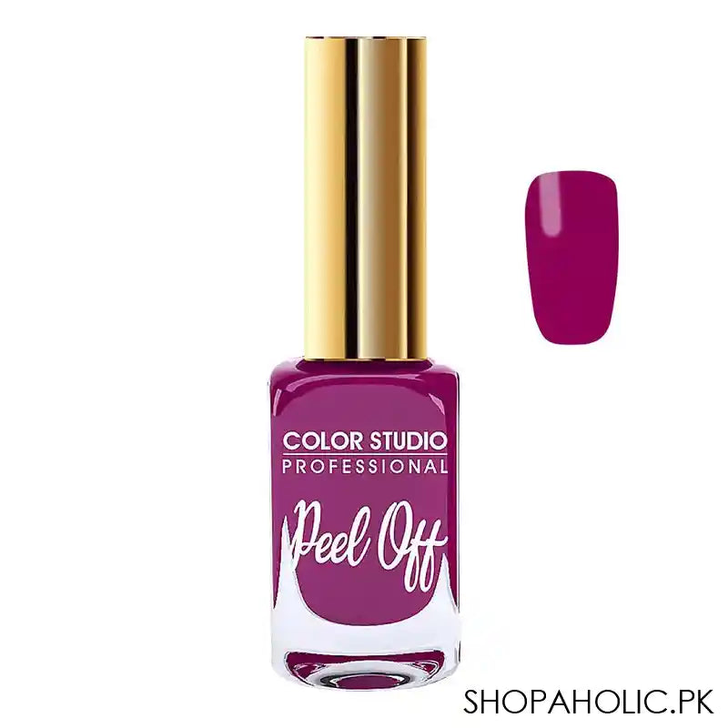 Color Studio Peel Off Water Based Nail Polish, 10ml, No. 15 - Main Image