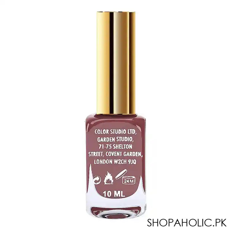 Color Studio Peel Off Water Based Nail Polish, 10ml, No. 17 - Image 2