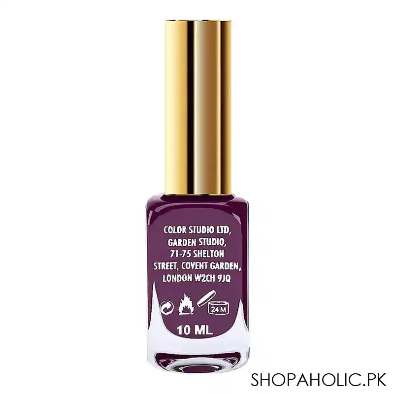 Color Studio Peel Off Water Based Nail Polish, 10ml, No. 18 - Image 3