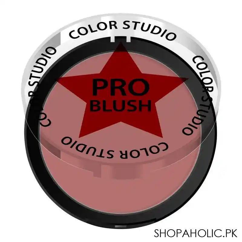 Color Studio Professional Pro Blush, Paraben Free, Super Soft, All Day Long, 221 Red Queen - Main Image