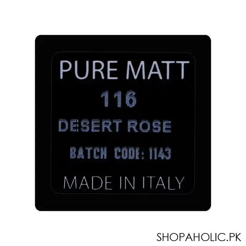 Color Studio Pure Matt Lipstick, 116 Desert Rose - Image 4