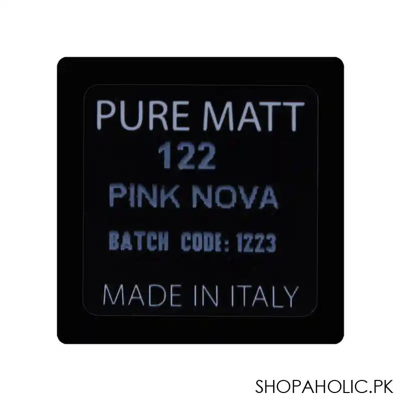 Color Studio Pure Matt Lipstick, 122 Pink Nova - Image 6