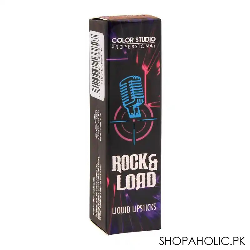 Color Studio Rock & Load Liquid Lipstick, 110 Playback - Image 3