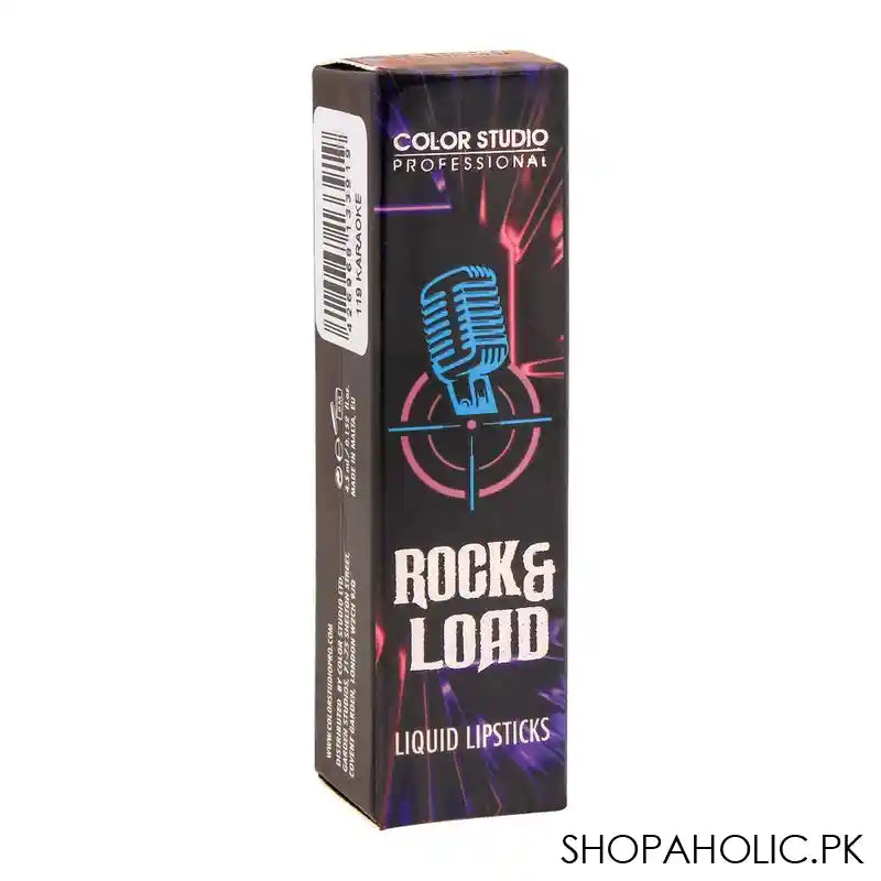 Color Studio Rock & Load Liquid Lipstick, 119 Karaoke - Image 4