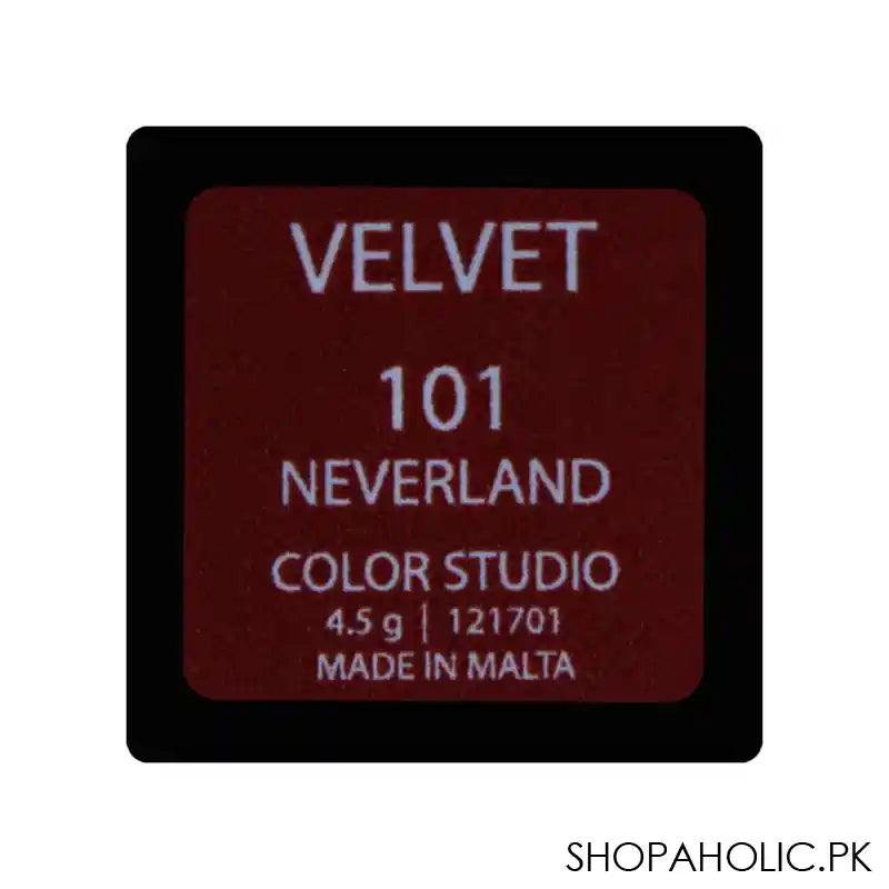 Color Studio Velvet Lipstick, 101 Neverland - Image 3