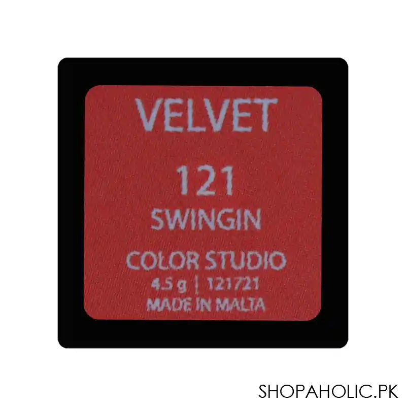 Color Studio Velvet Lipstick, 121 Swingin - Image 5