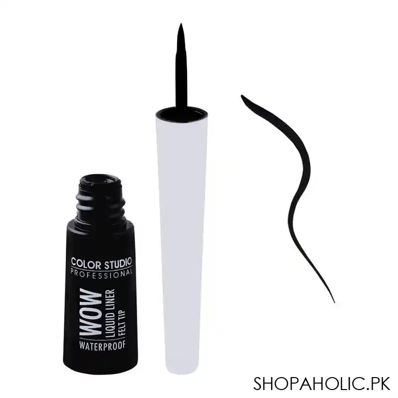 Color Studio Wow Liquid Eyeliner, Felt Tip, Waterproof - Main Image