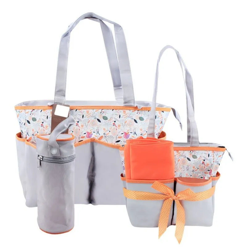 colorland japanese garden baby bag set, 5 pieces, bb999aj main image