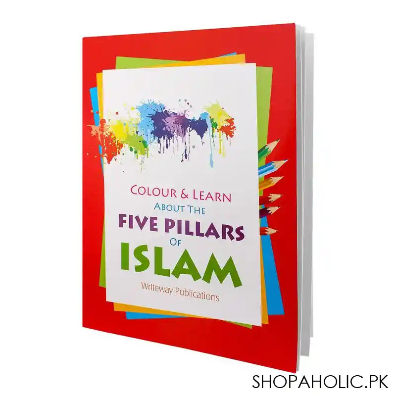 Colour & Learn About The Five Pillars Of Islam Book - Main Image