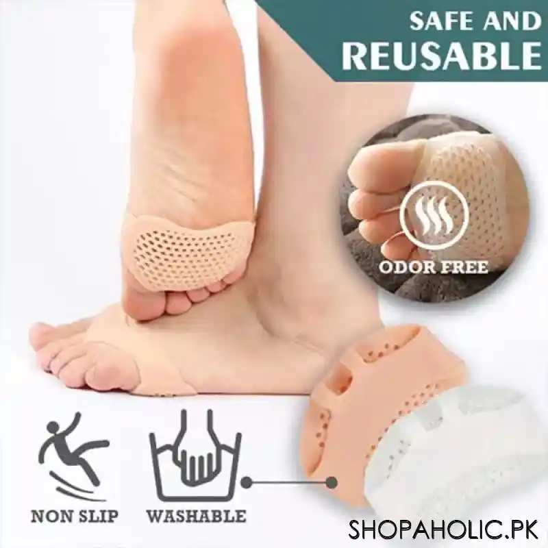 comfortable silicone toe finger pads (pair) image5