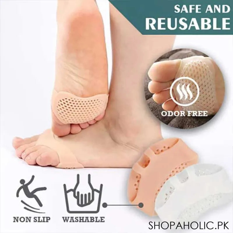 comfortable silicone toe finger pads (pair) image5