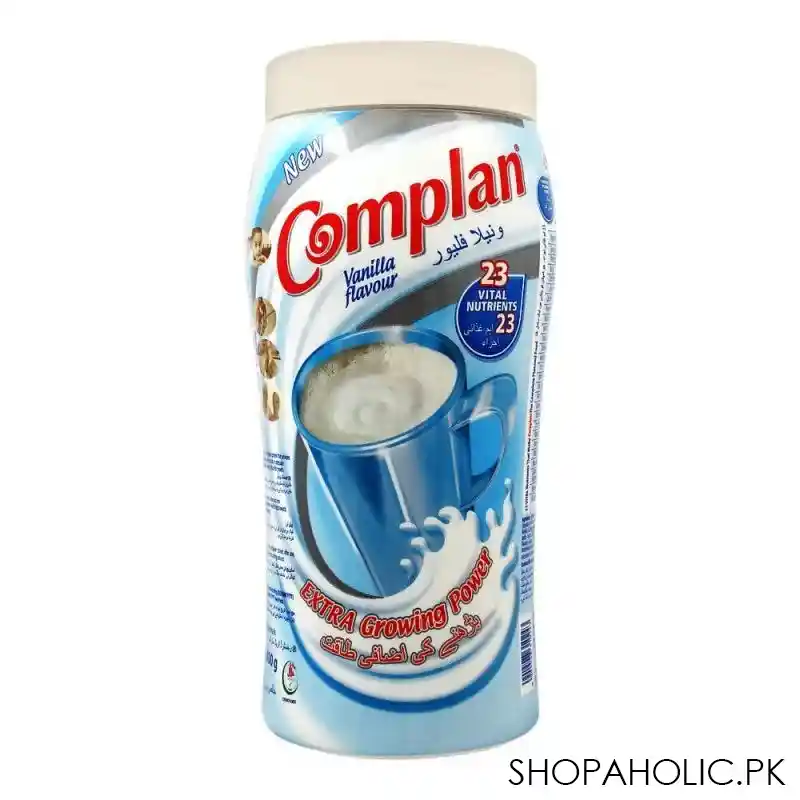 complan vanilla flavour, bottle, 400g main image