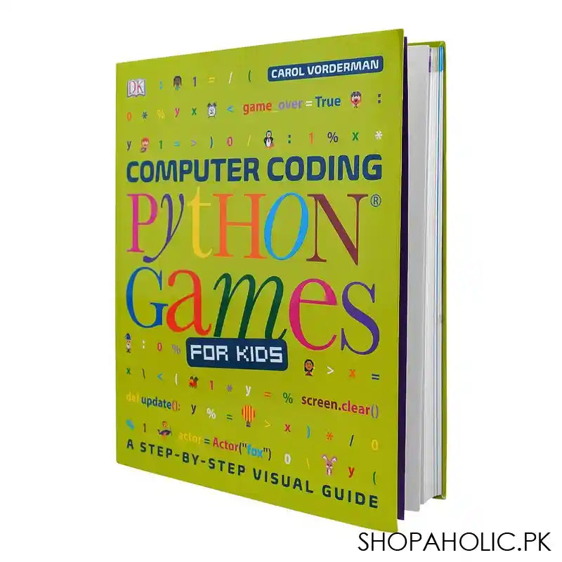 Computer Coding Python Games Book, For Kids - Main Image