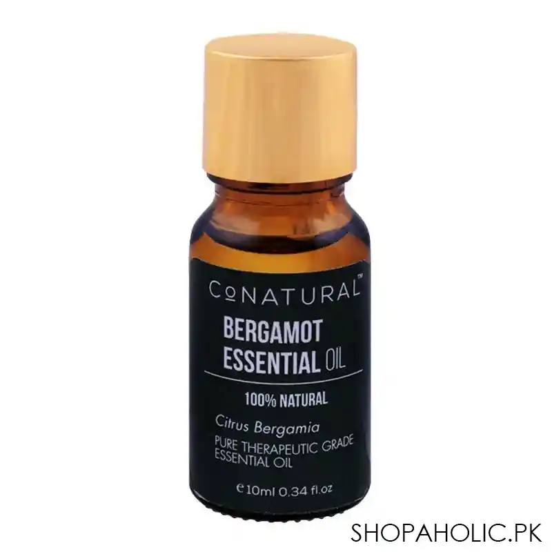 conatural bergamot essential oil, 100% natural, 10ml main image