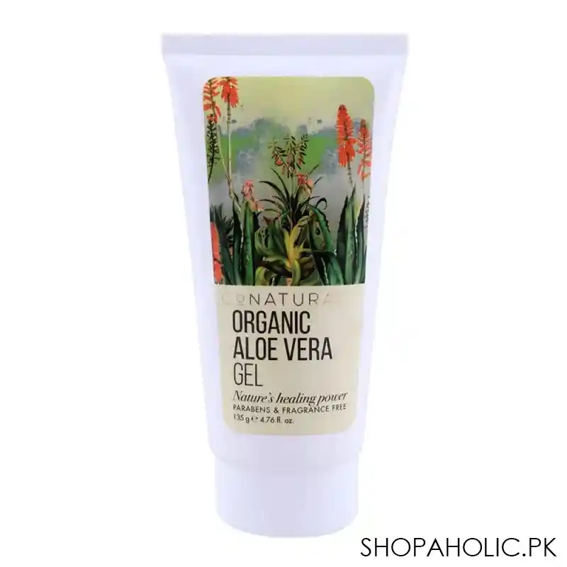 conatural organic aloe vera gel, 135g main image