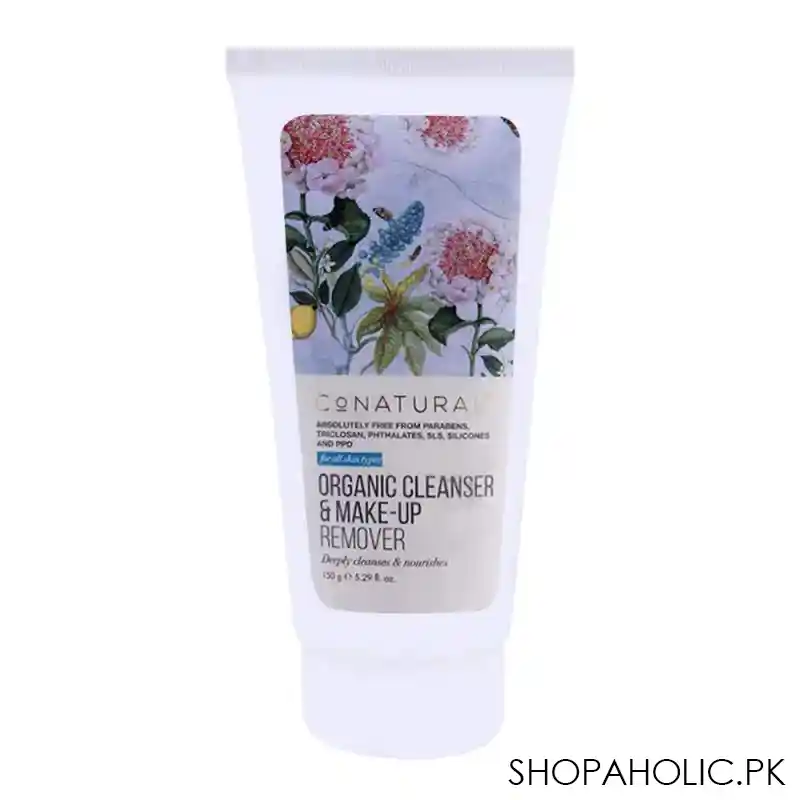 conatural organic cleanser & make up remover, 150g main image