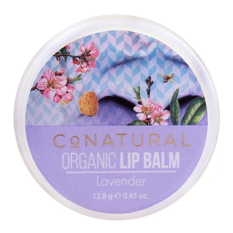 conatural organic lip balm lavender, 12.8g main image