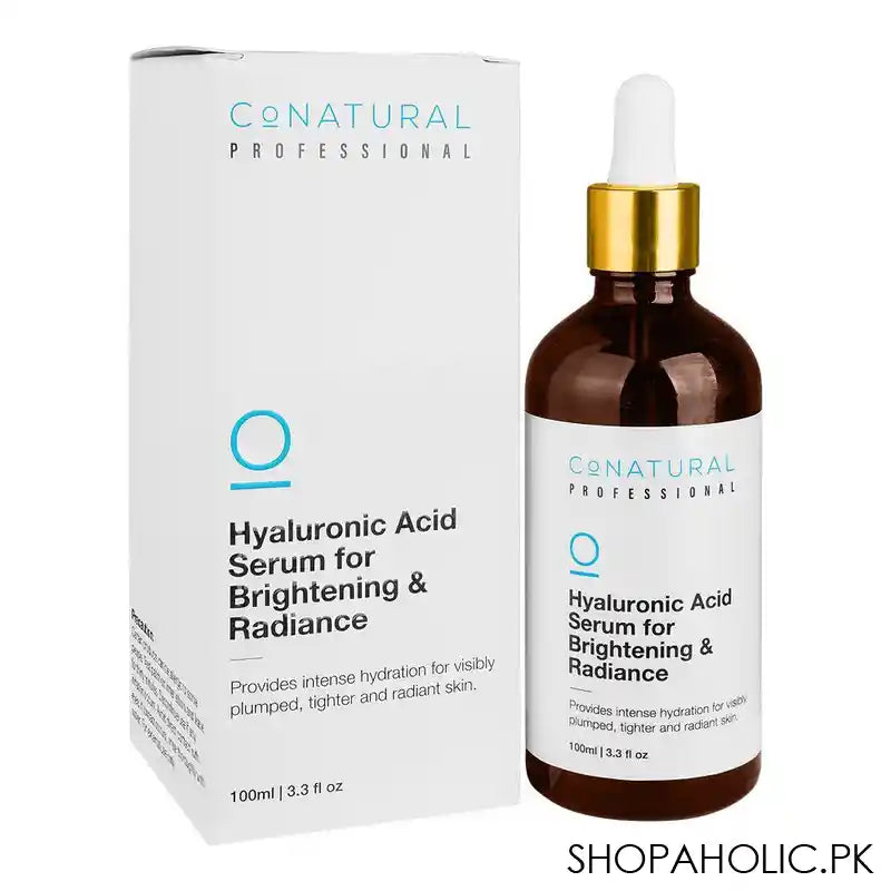 CoNatural Professional Hyaluronic Acid Serum For Brightening & Radiance, 100ml - Main Image