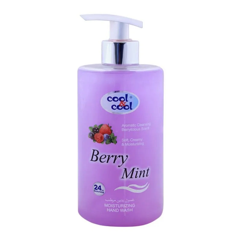 cool & cool berry mint moisturizing hand wash 500ml main image