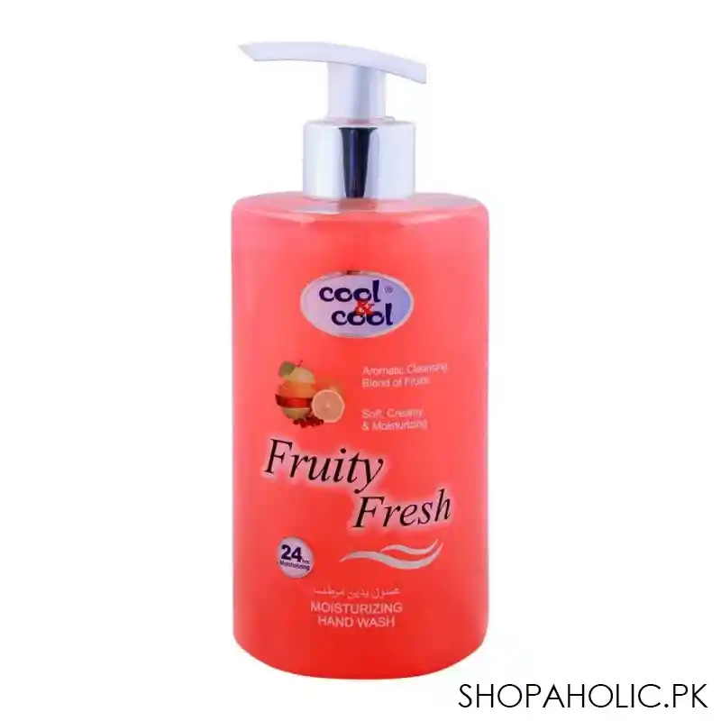 cool & cool fruity fresh moisturizing hand wash 500ml main image