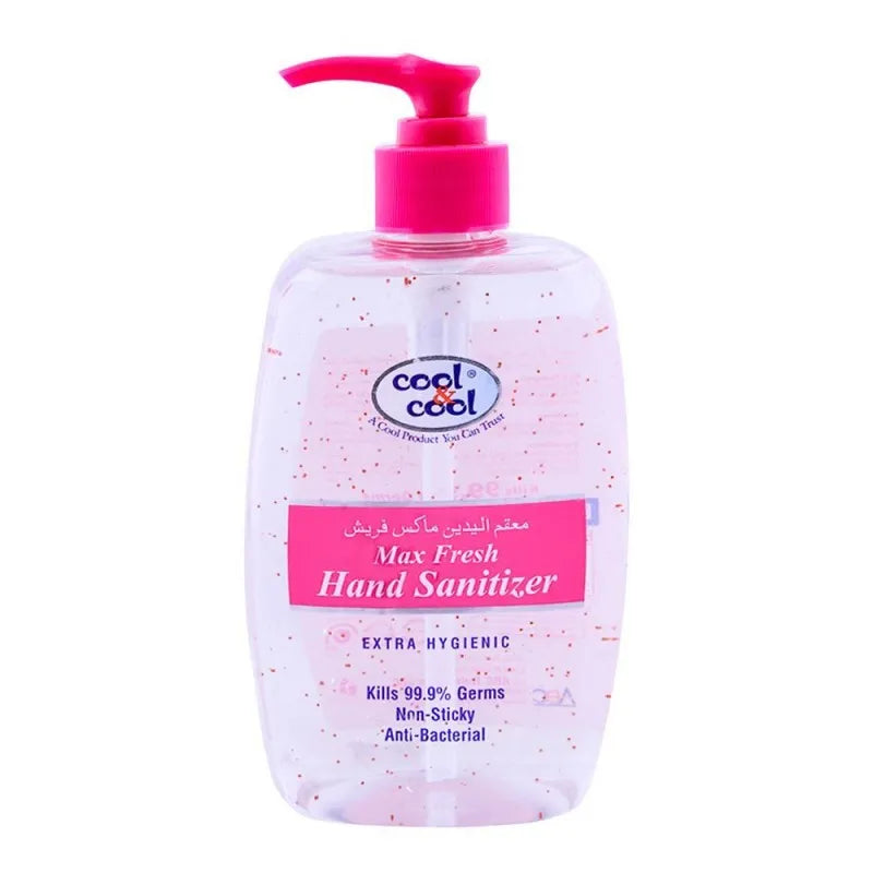 cool & cool max fresh hand sanitizer 500ml main image