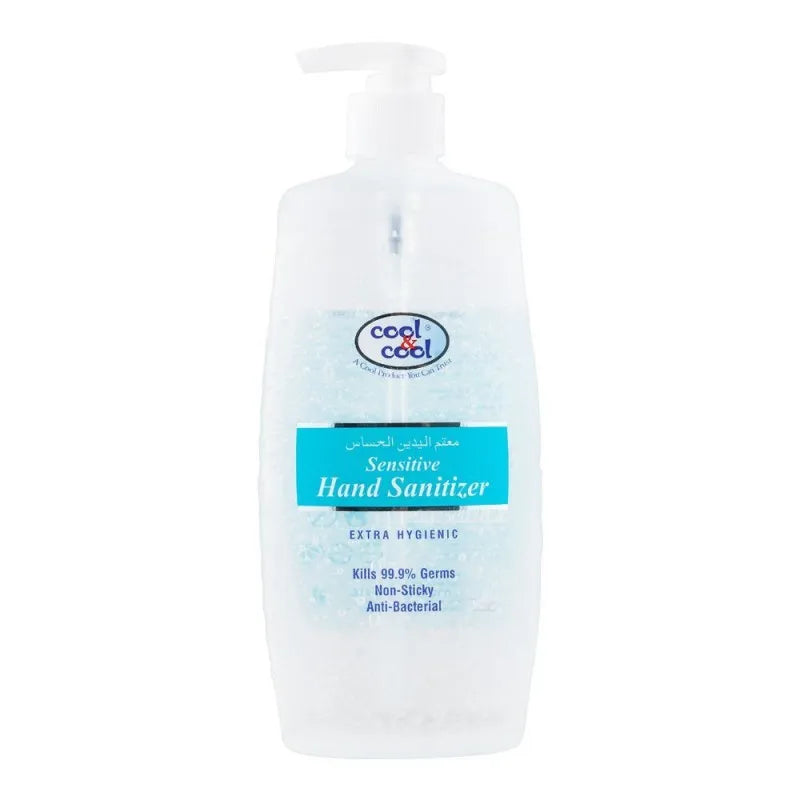 cool & cool sensitive hand sanitizer 500ml main image