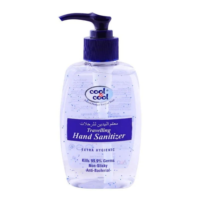 cool & cool travelling hand sanitizer 250ml main image