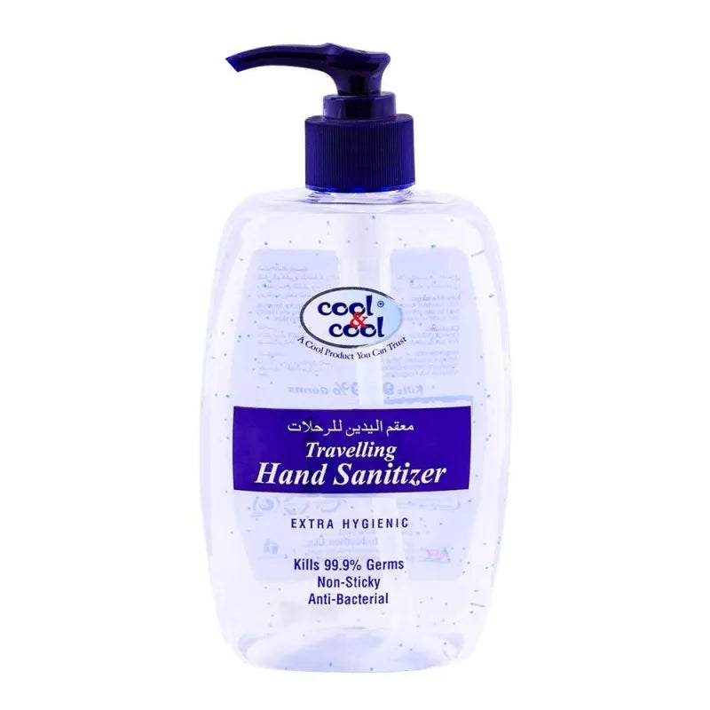 cool & cool travelling hand sanitizer 500ml main image