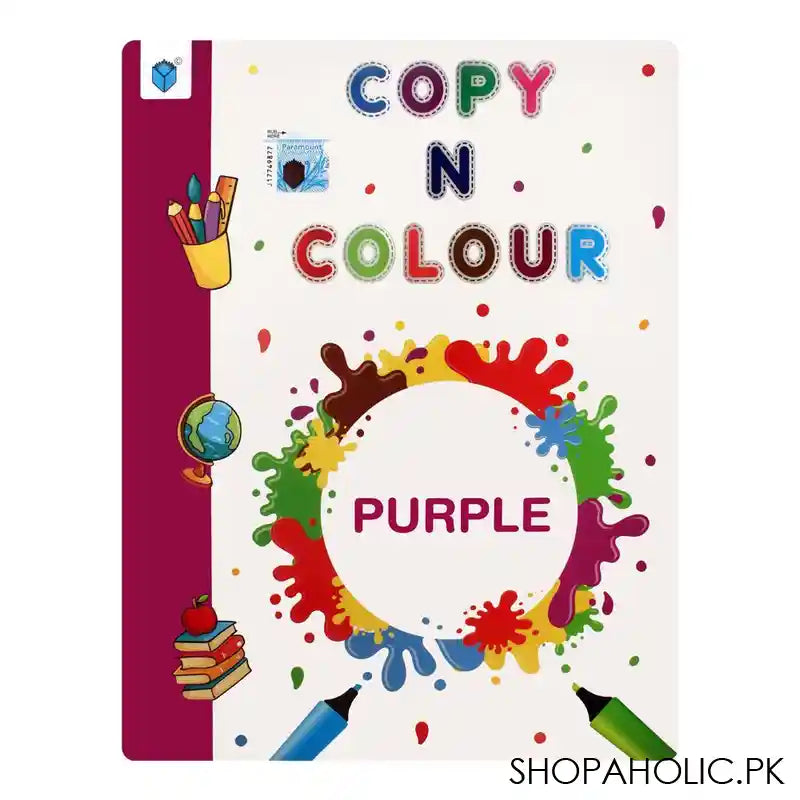 Copy N Colour (Purple) Book - Main Image