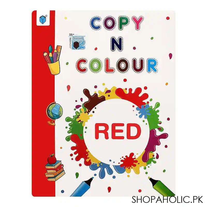 Copy N Colour (Red) Book - Main Image