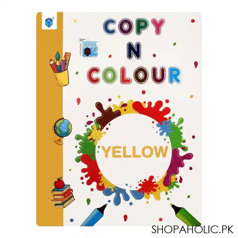 Copy N Colour (Yellow) Book - Main Image