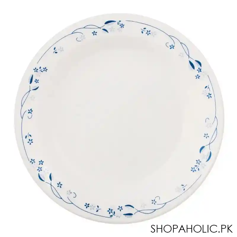 corelle livingware provincial blue rimmed soup/salad bowl, 15oz, 6021580 image2