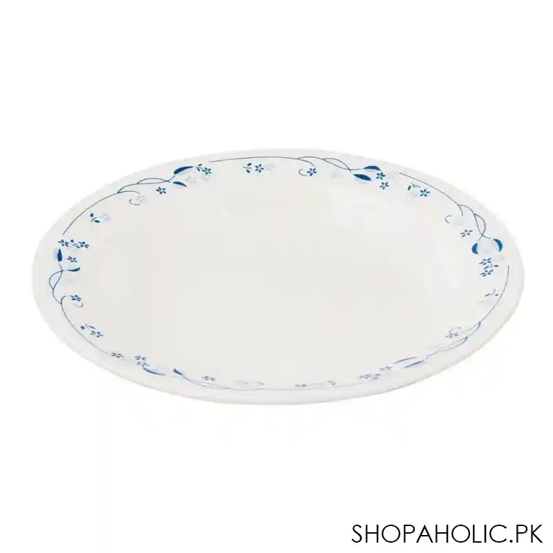 corelle livingware provincial blue rimmed soup/salad bowl, 15oz, 6021580 main image