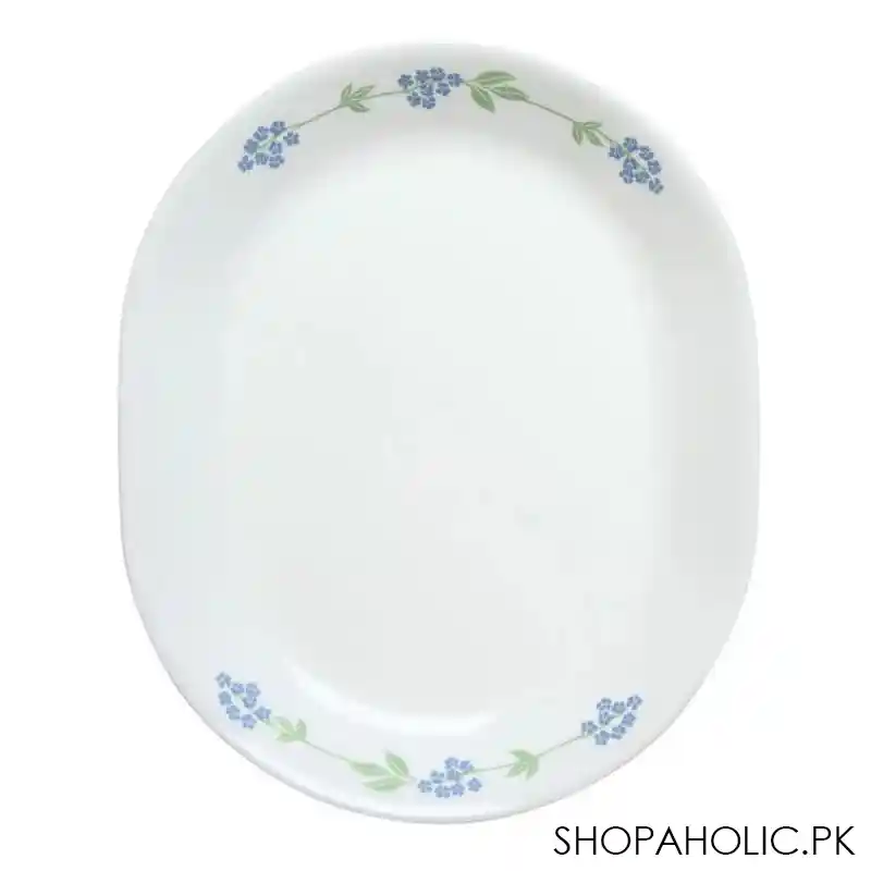 corelle livingware secret garden serving platter, 12.25 inches main image