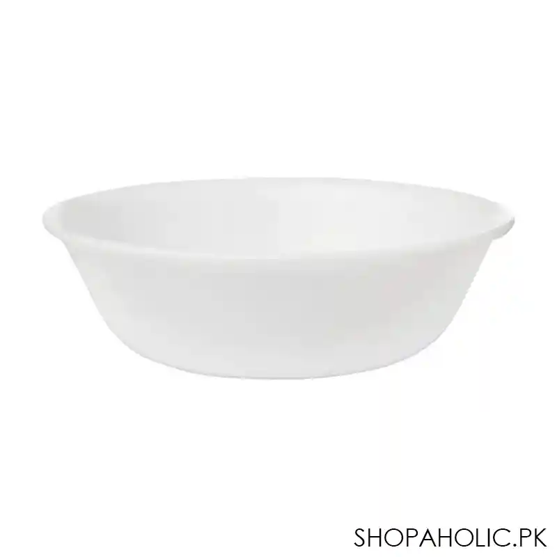 corelle livingware winter frost white dessert bowl, 10oz, 6003899 main image