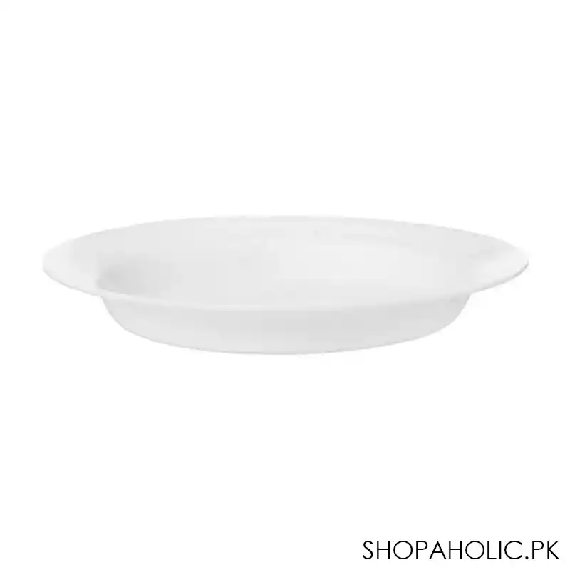 corelle livingware winter frost white rimmed deep plate, 15oz, 6017636 main image