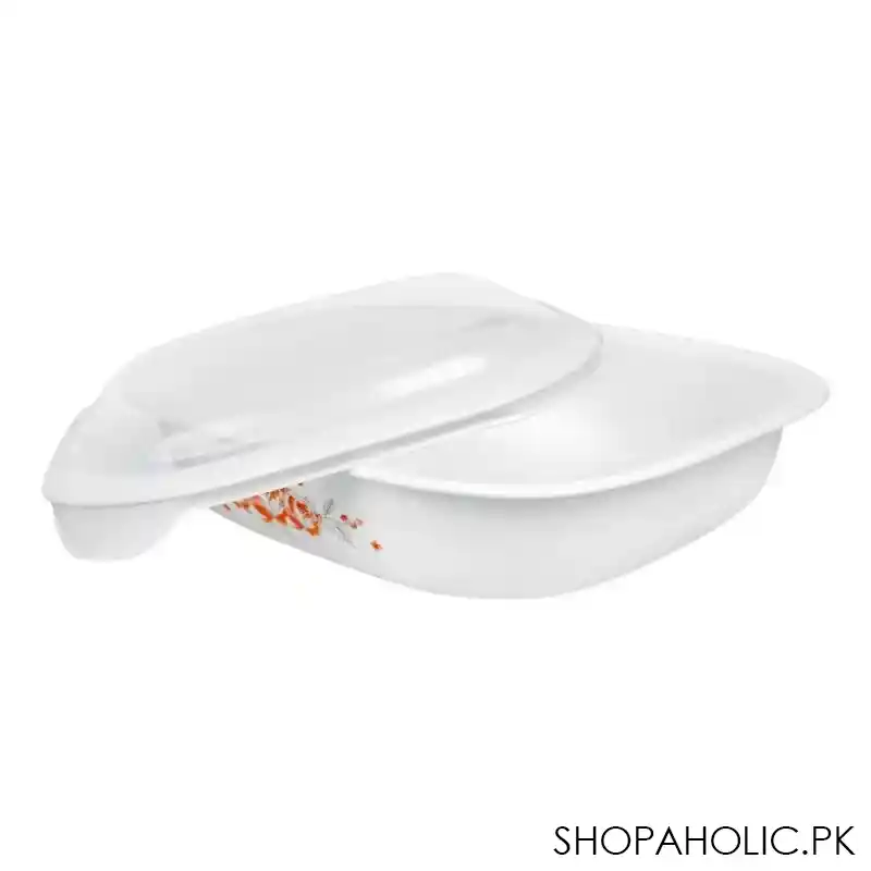 corelle oblong dish sakura set with plastic cover, 2.83 liter, d 96 sr main image