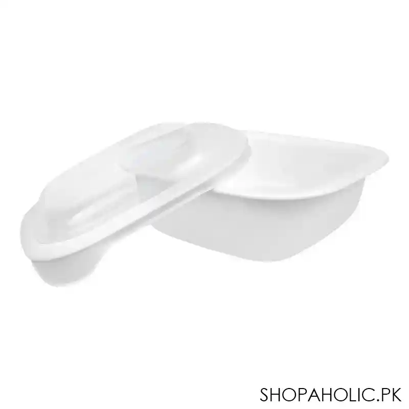 corelle square dish white with plastic lid, 1.41 liter, 2 pack, d 48 n main image