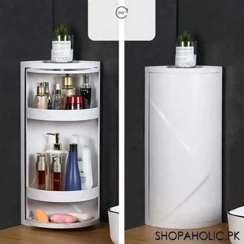 corner rotating cabinet for bathroom and kitchen image3