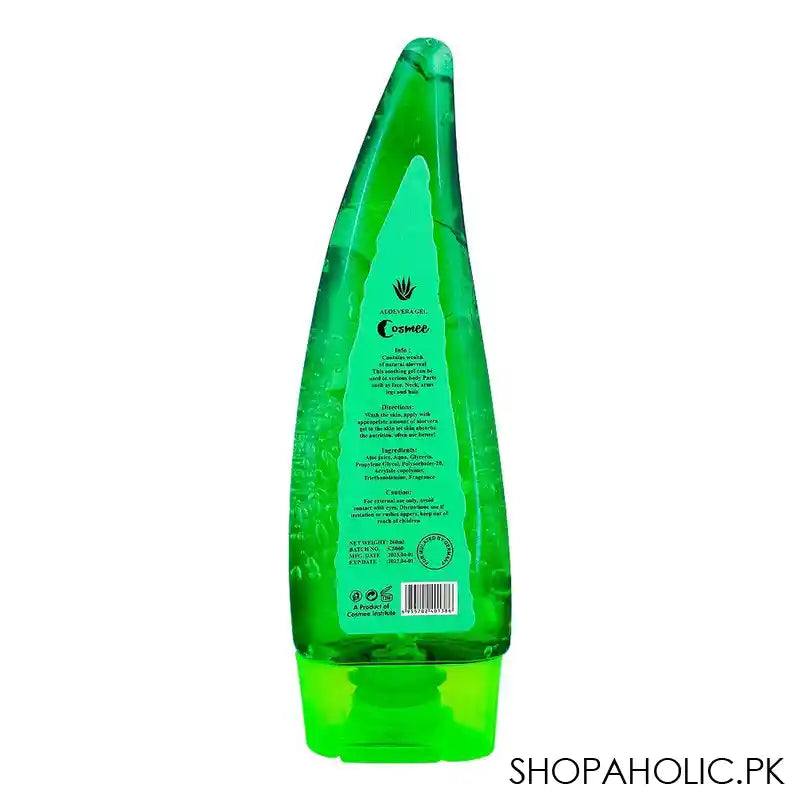 Cosmee 99% Aloe Vera Soothing Gel, 260ml - Image 2