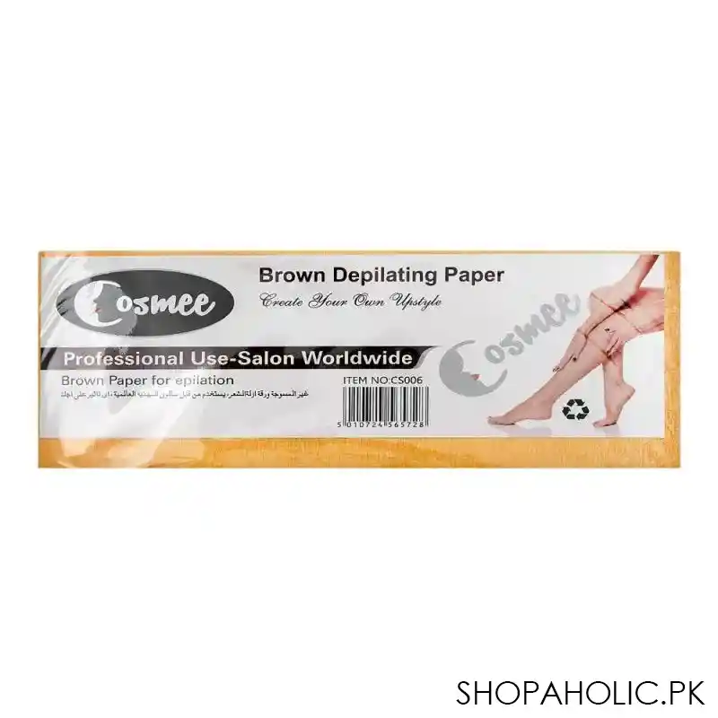 cosmee brown depilating paper cs006 image2