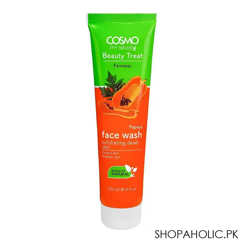 Cosmo Beauty Treat Fairness Papaya Face Wash, 150ml - Main Image