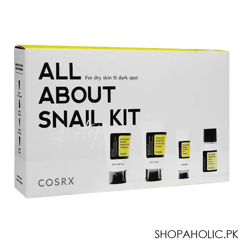 COSRX All About Snail Kit, 4-Step, For Dry Skin & Dry Spot - Main Image