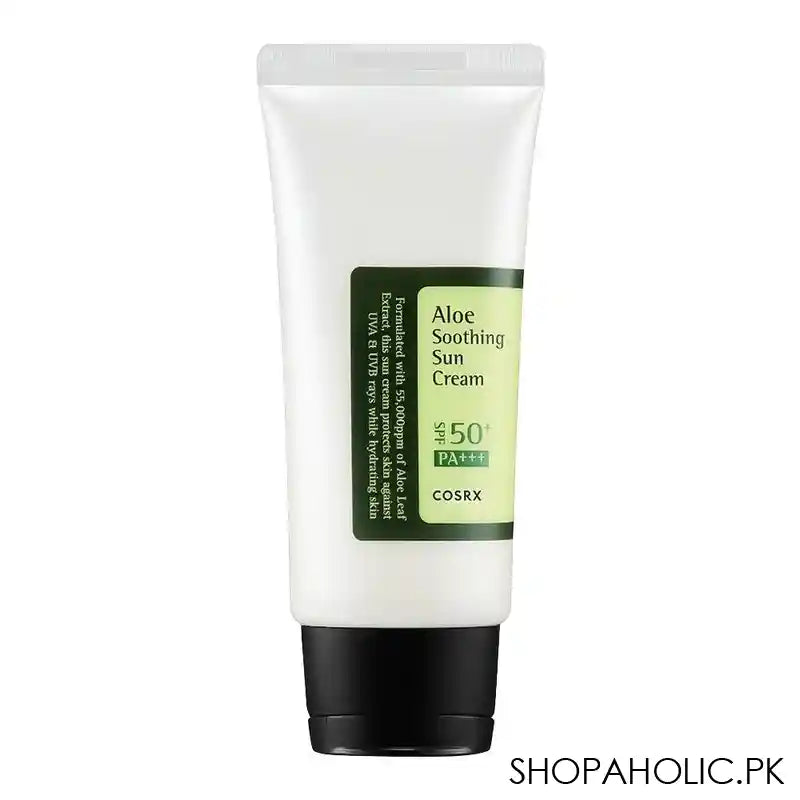 COSRX Aloe Soothing SPF50+ Sun Cream, 50ml - Main Image