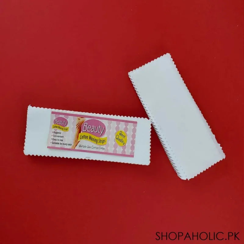 cotton waxing strips for hair removing main image