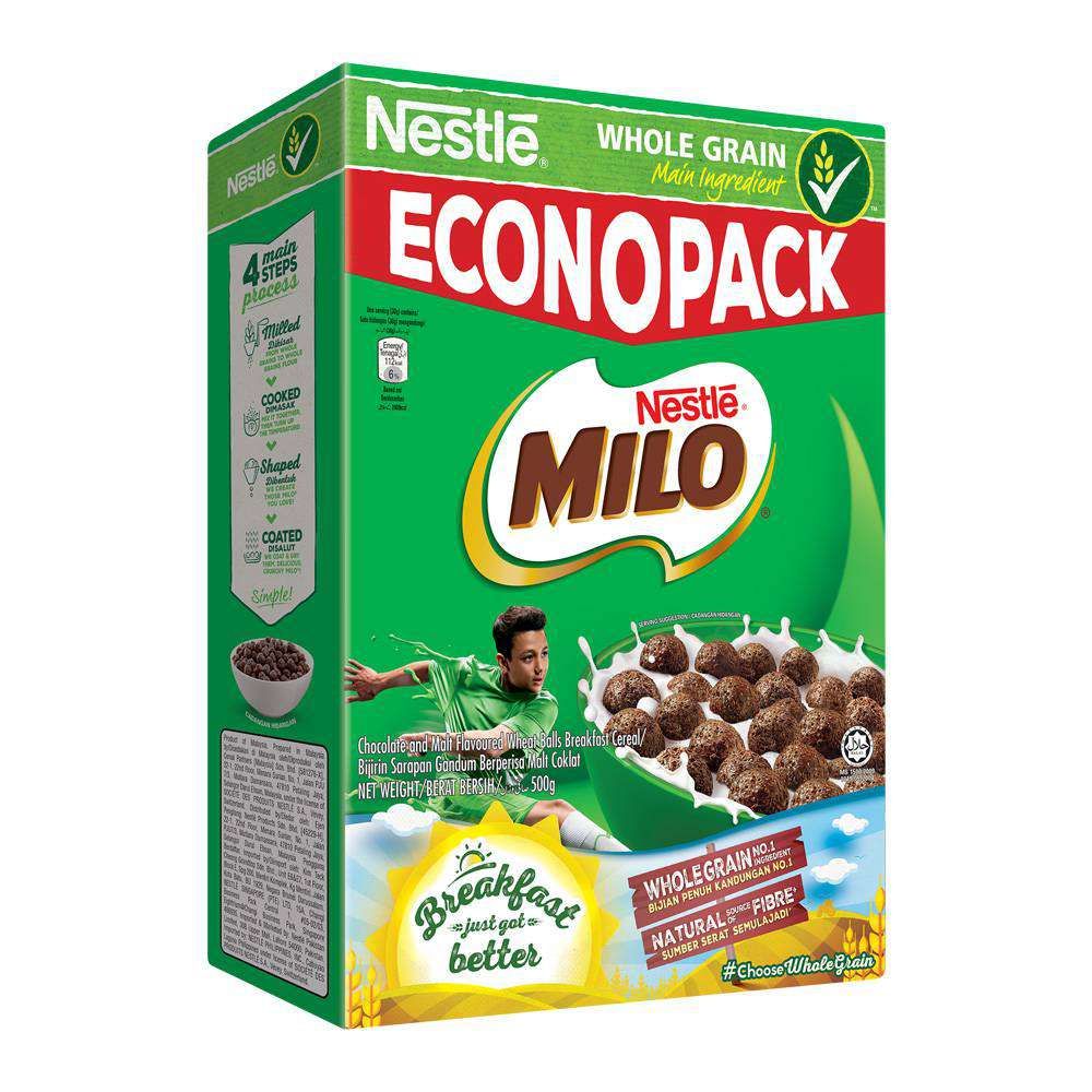 Milo Breakfast Cereal 500g - Main Image